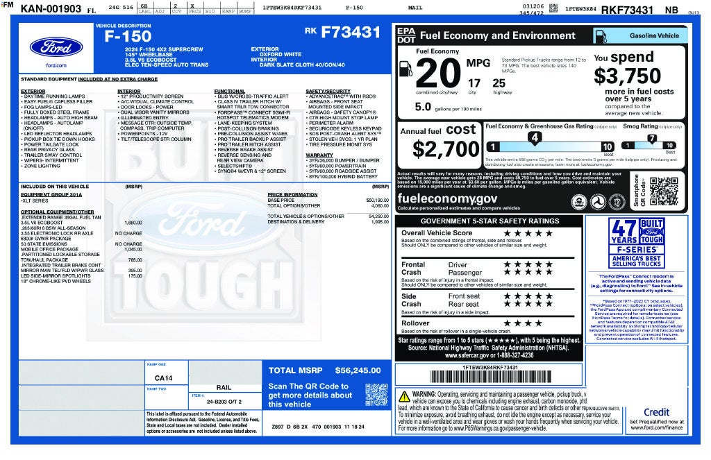 2024 Ford F-150 XLT