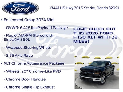 2026 Ford F-150 XLT 302A
