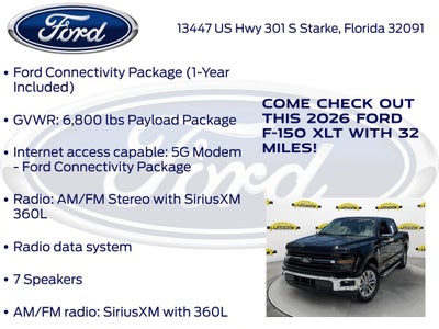2026 Ford F-150 XLT 302A