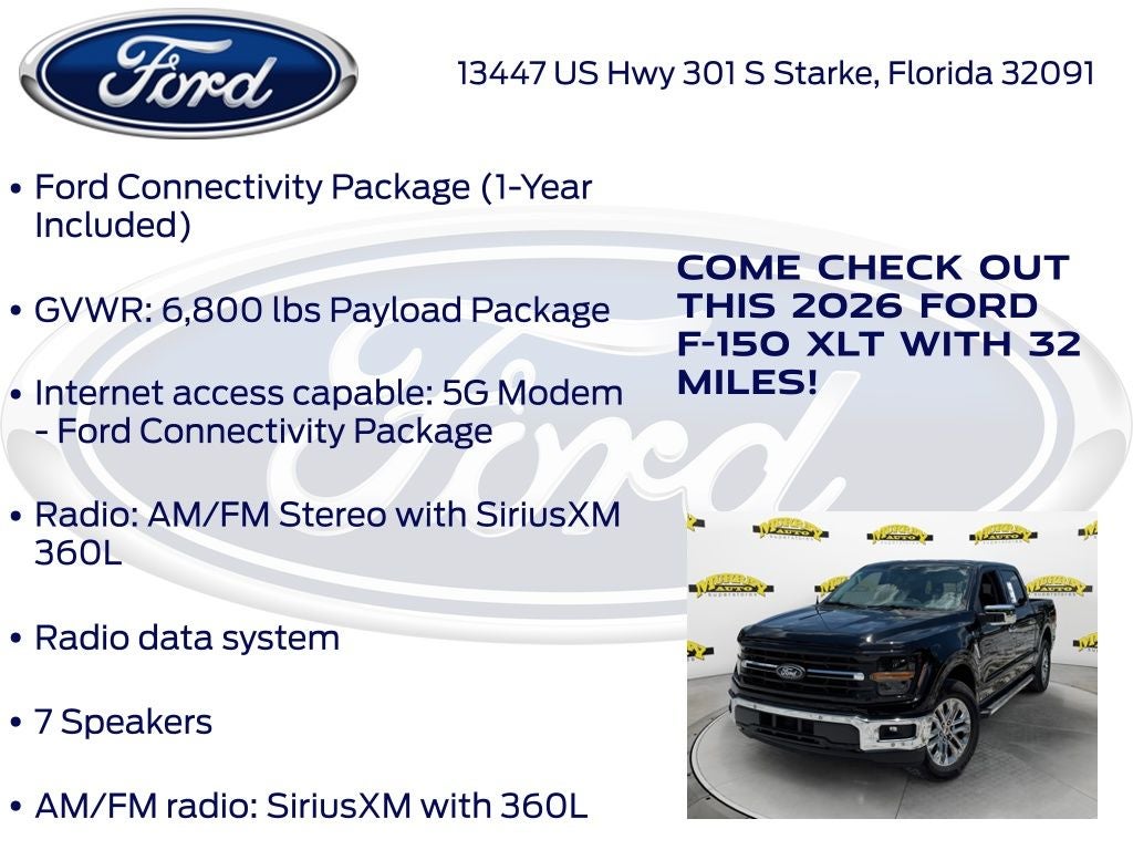 2026 Ford F-150 XLT 302A