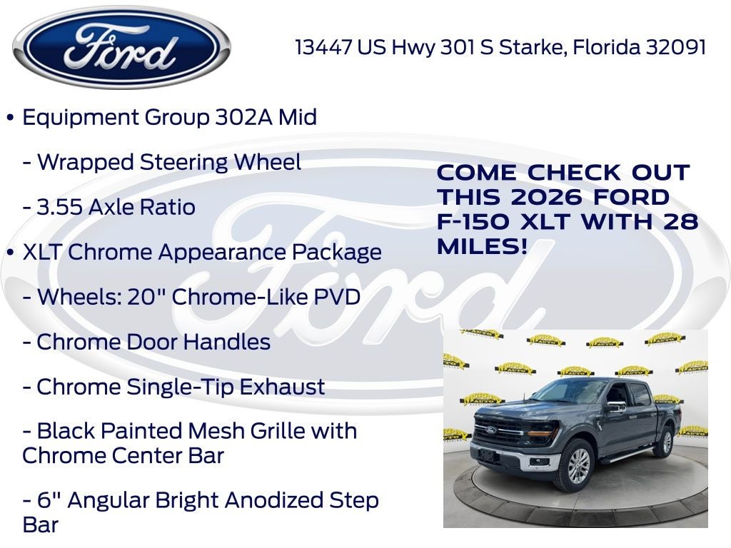 2026 Ford F-150 XLT 302A