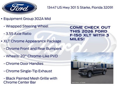 2026 Ford F-150 XLT 302A