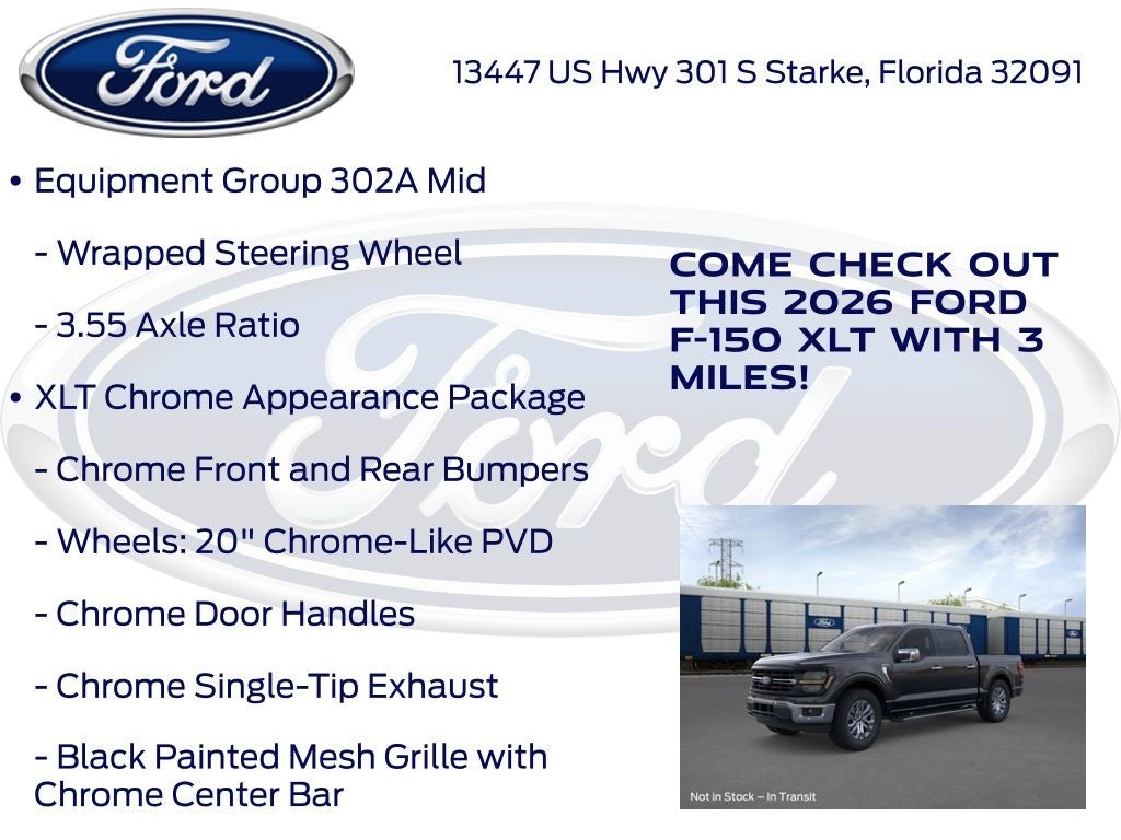 2026 Ford F-150 XLT 302A