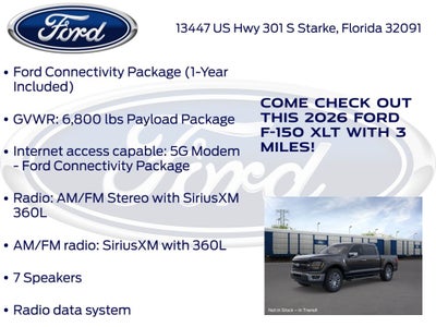 2026 Ford F-150 XLT 302A
