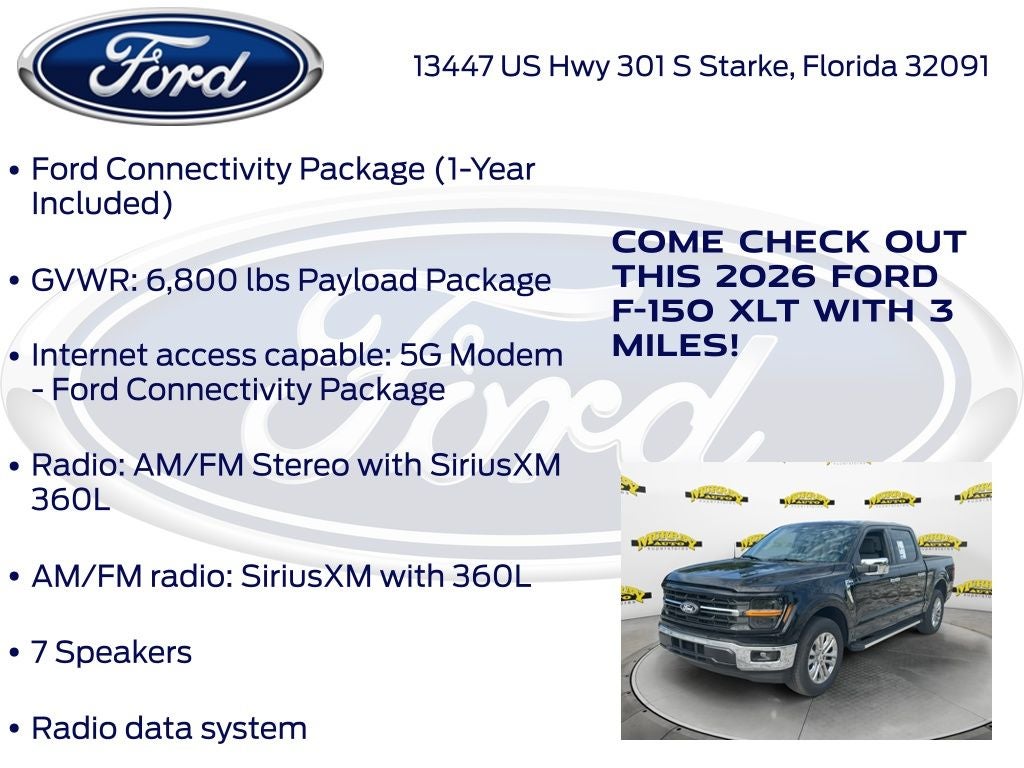 2026 Ford F-150 XLT 302A