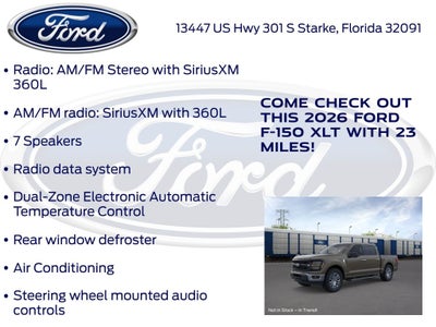 2026 Ford F-150 XLT 301A
