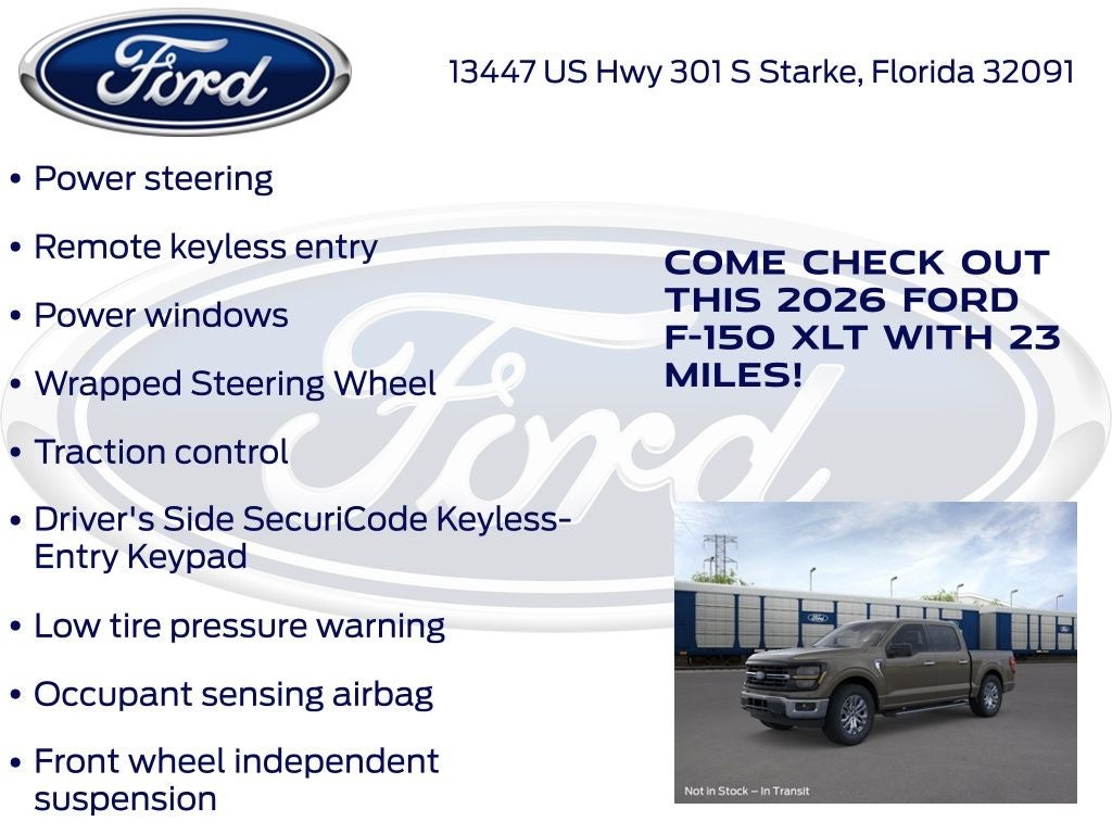 2026 Ford F-150 XLT 301A