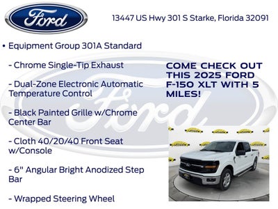 2025 Ford F-150 XLT 301A