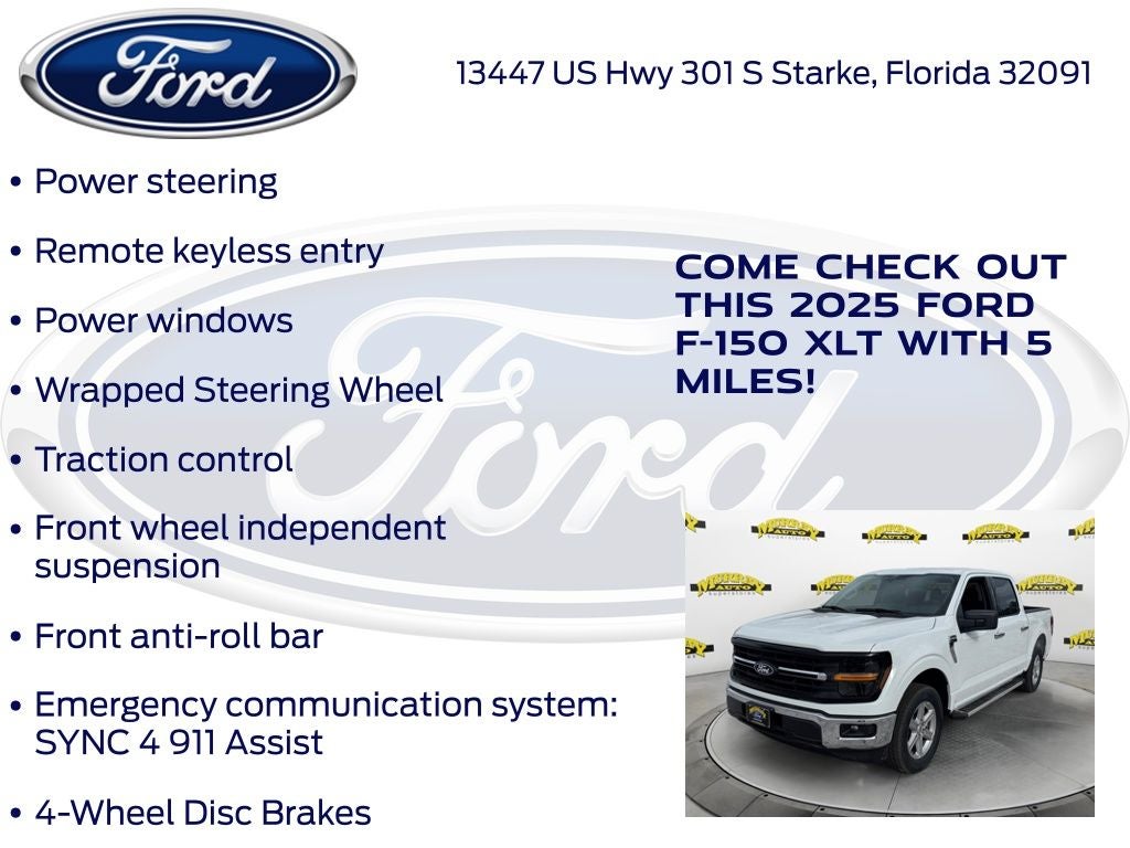 2025 Ford F-150 XLT 301A