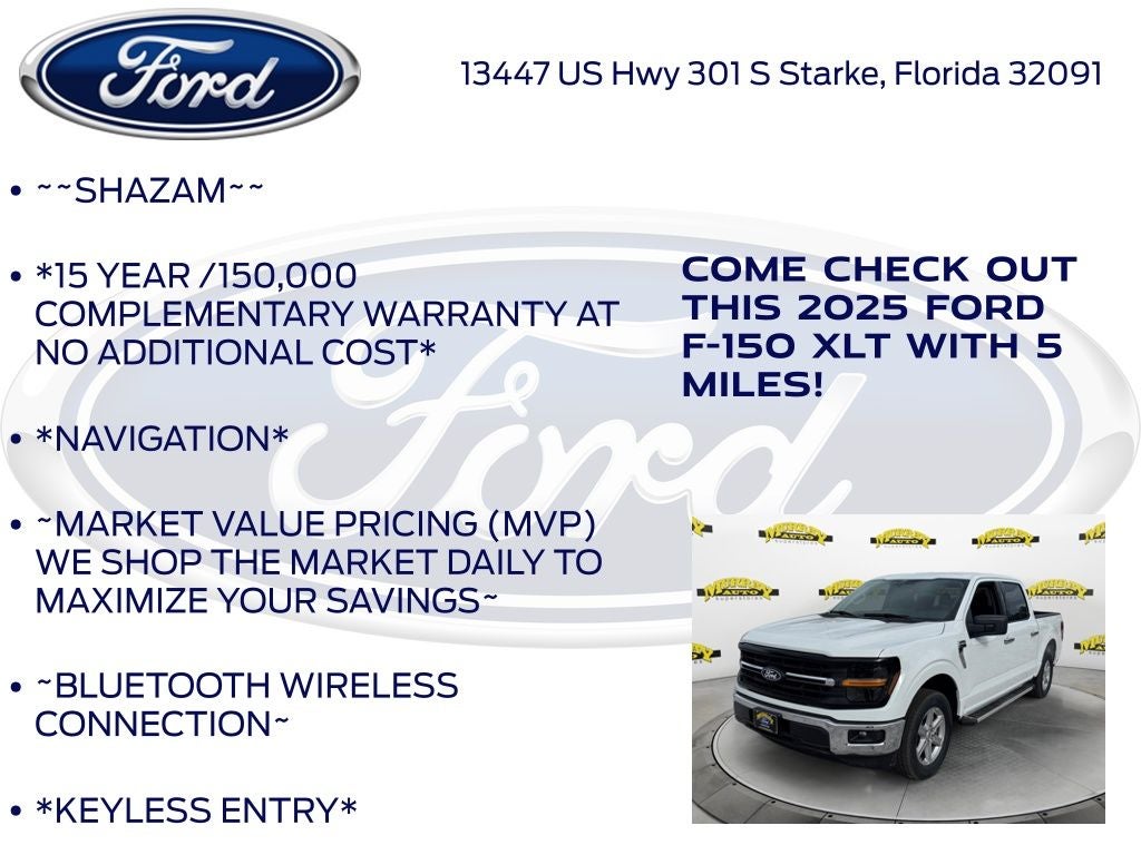 2025 Ford F-150 XLT 301A