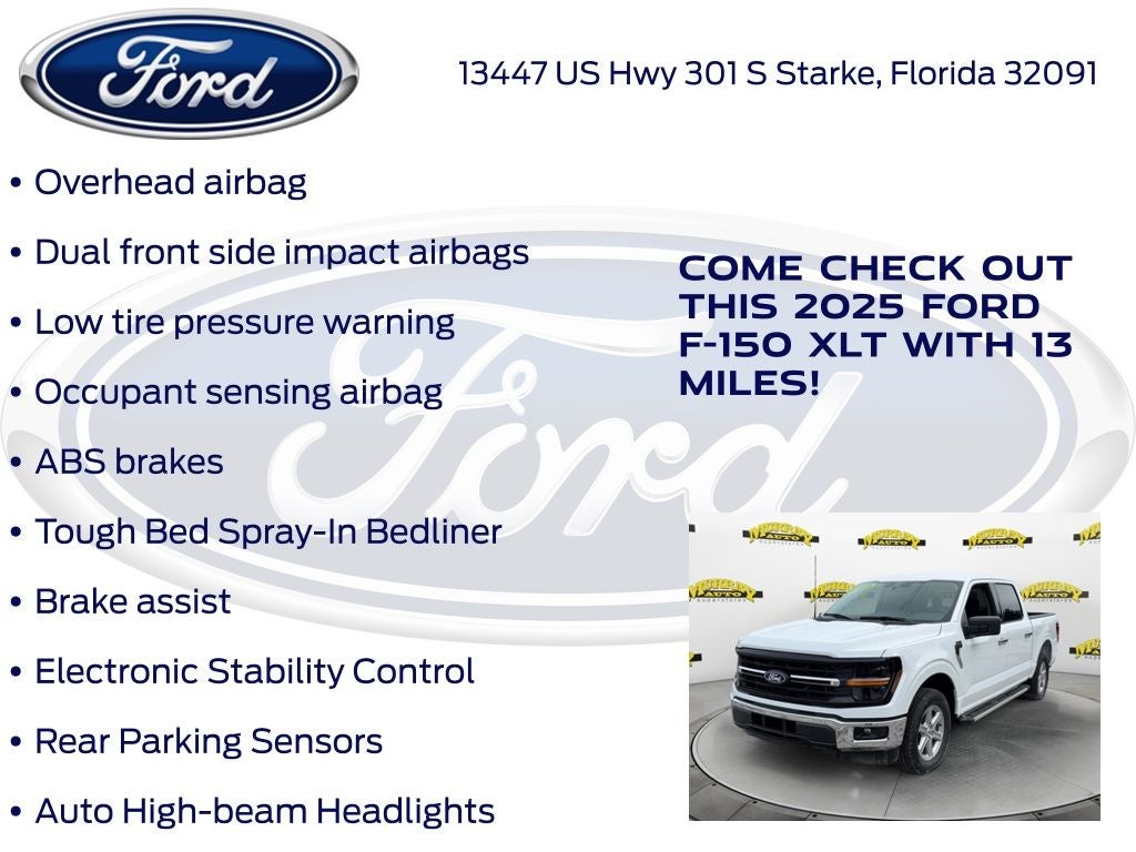 2025 Ford F-150 XLT 301A