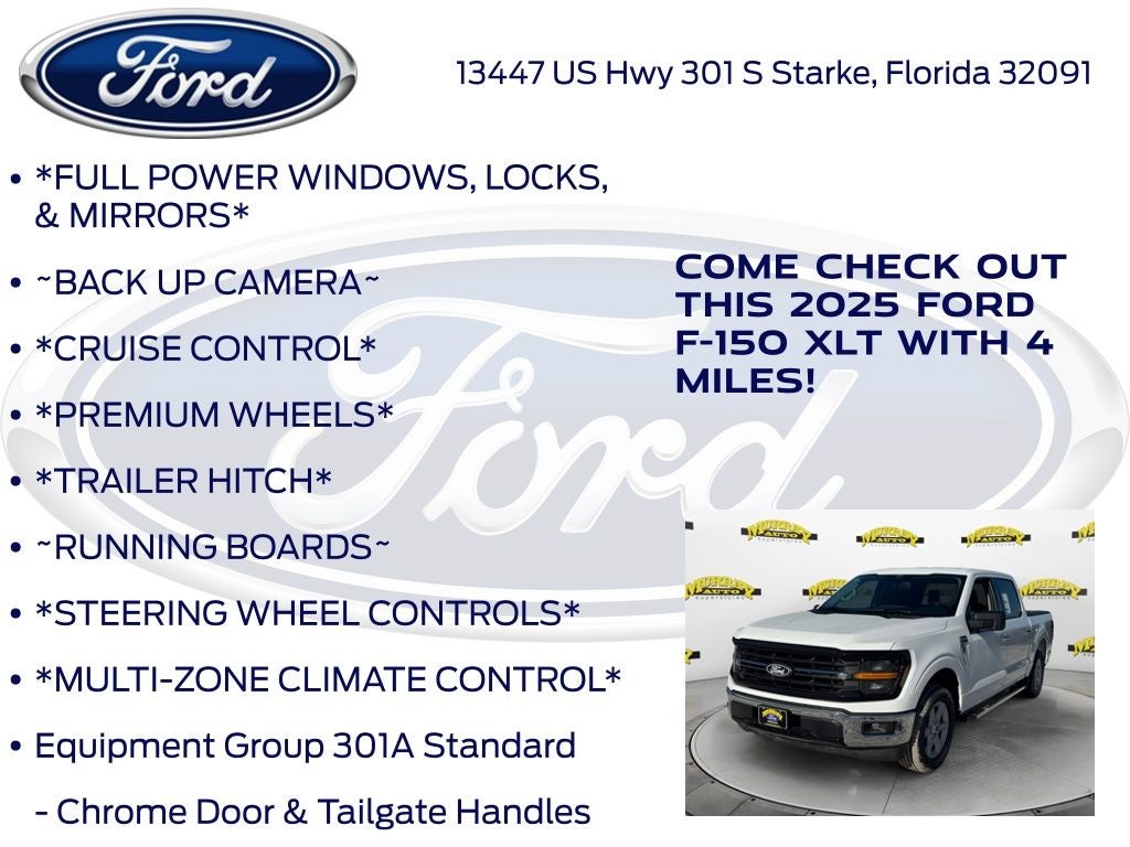 2025 Ford F-150 XLT 301A