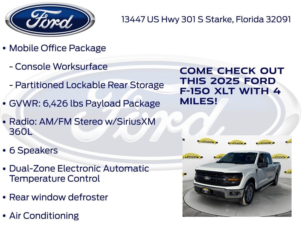 2025 Ford F-150 XLT 301A