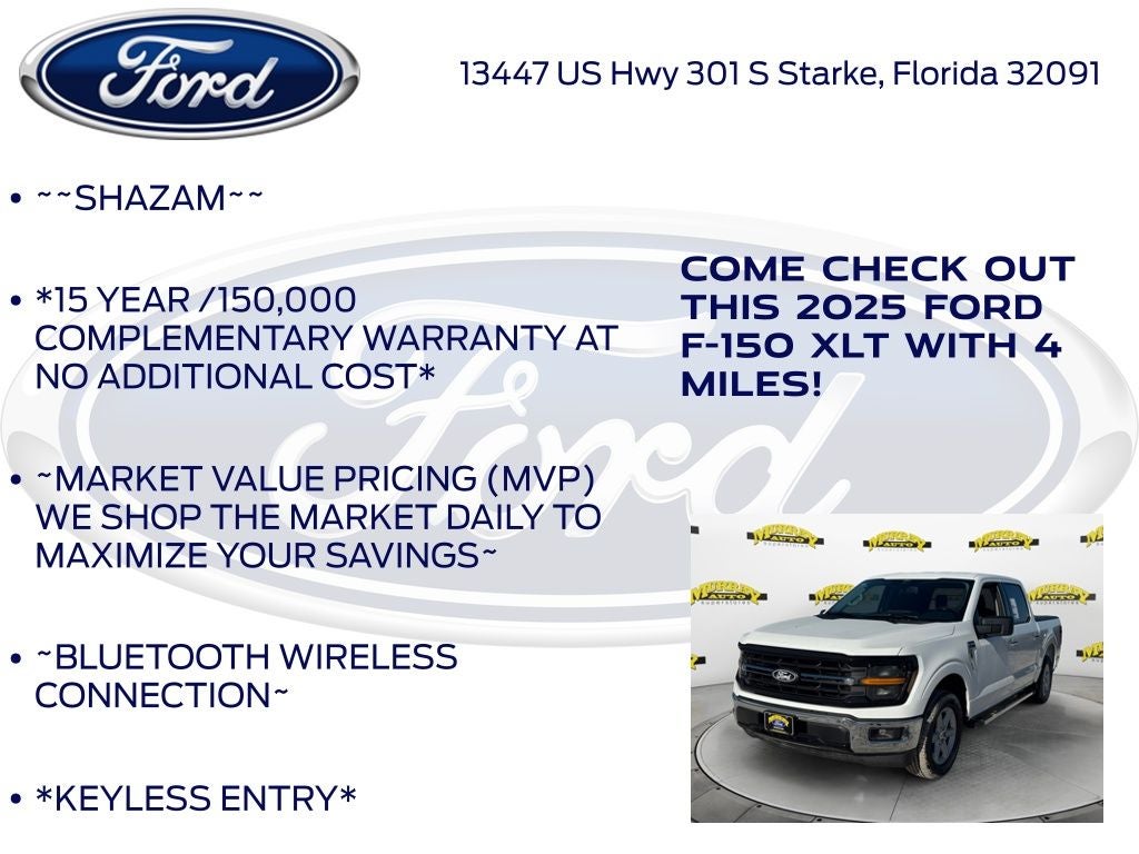 2025 Ford F-150 XLT 301A