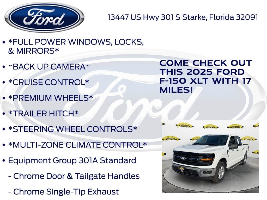 2025 Ford F-150 XLT 301A