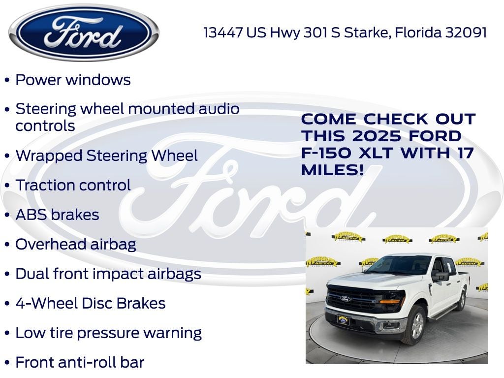 2025 Ford F-150 XLT 301A
