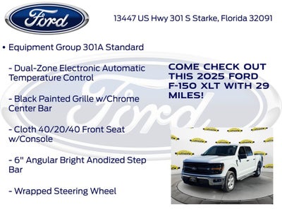 2025 Ford F-150 XLT 301A