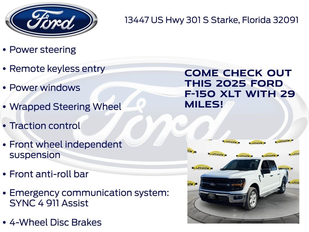 2025 Ford F-150 XLT 301A