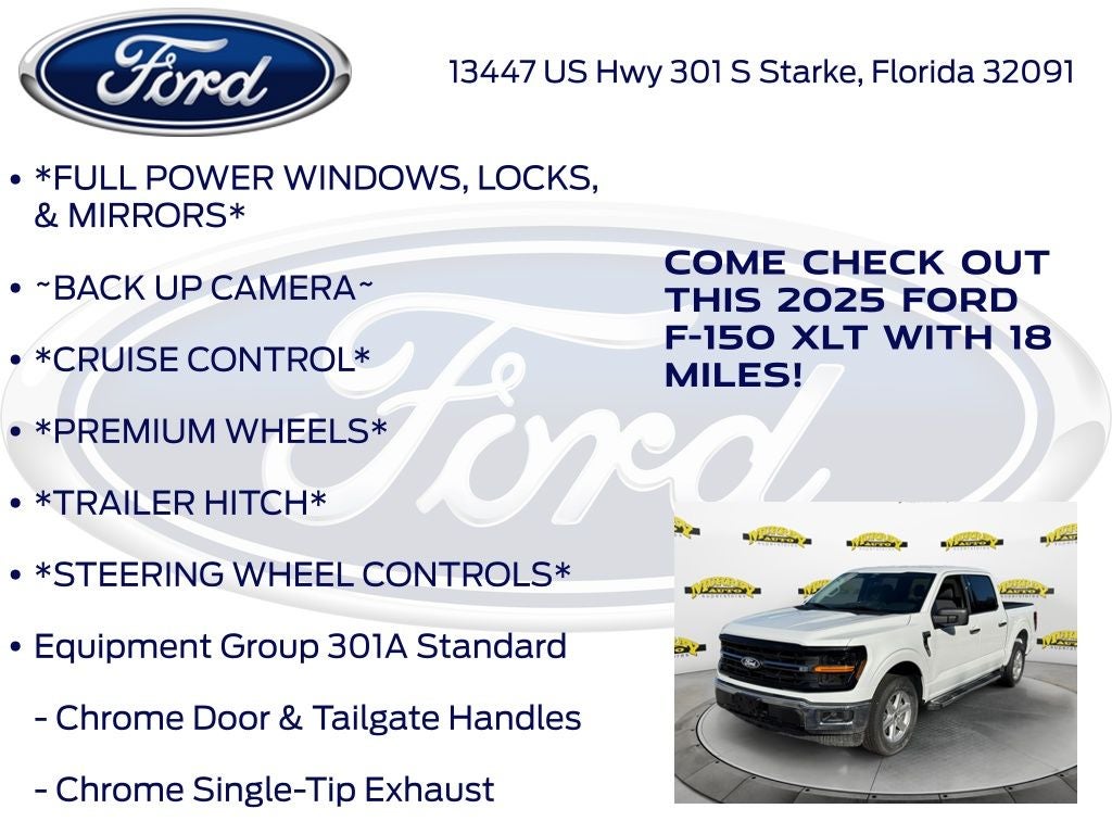 2025 Ford F-150 XLT 301A