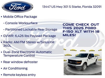 2025 Ford F-150 XLT 301A