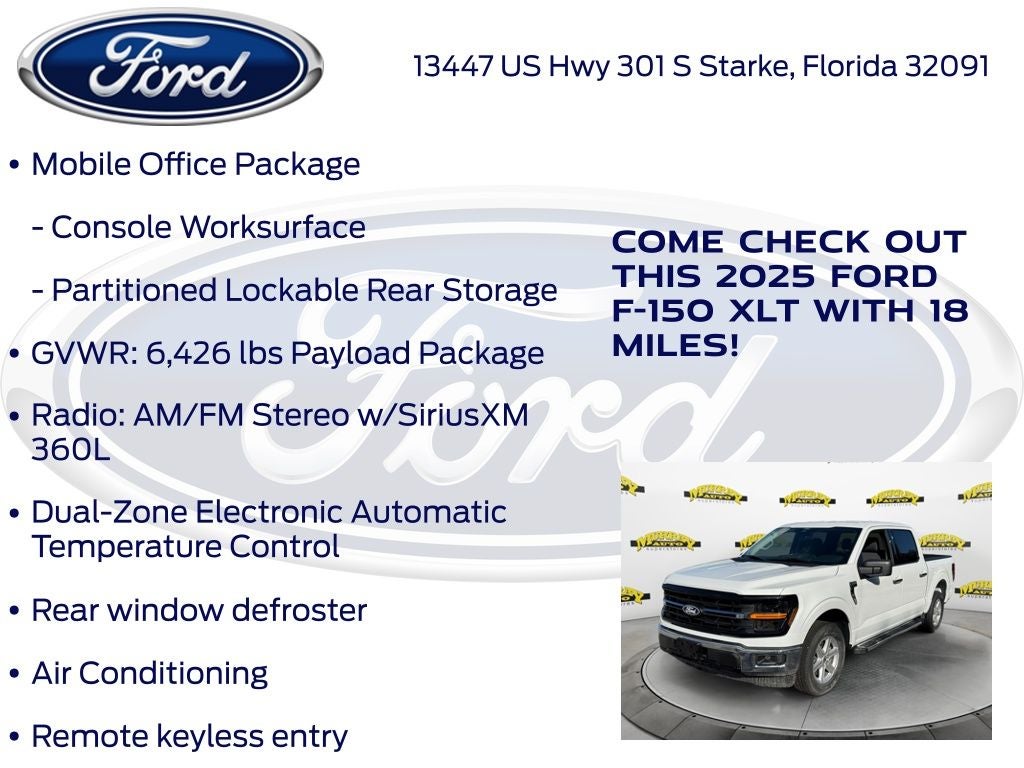 2025 Ford F-150 XLT 301A