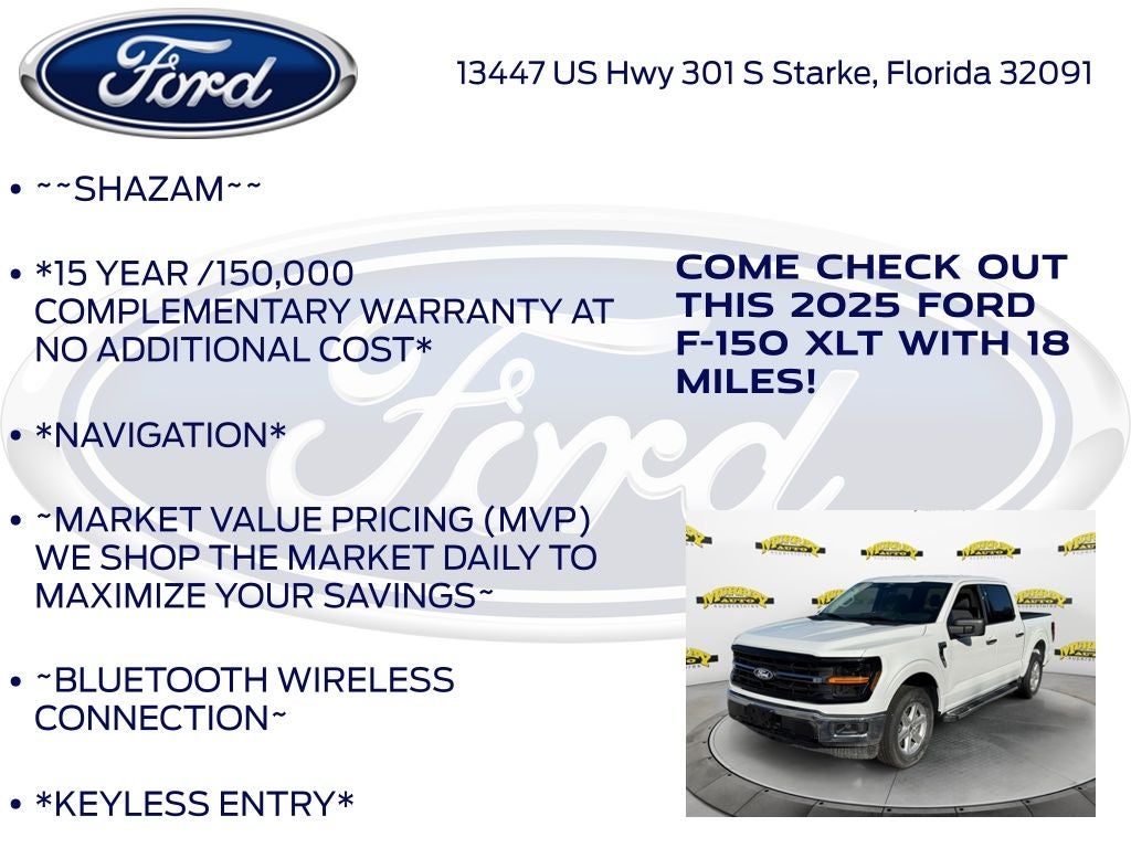 2025 Ford F-150 XLT 301A