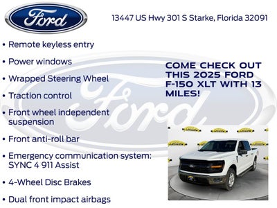 2025 Ford F-150 XLT 301A
