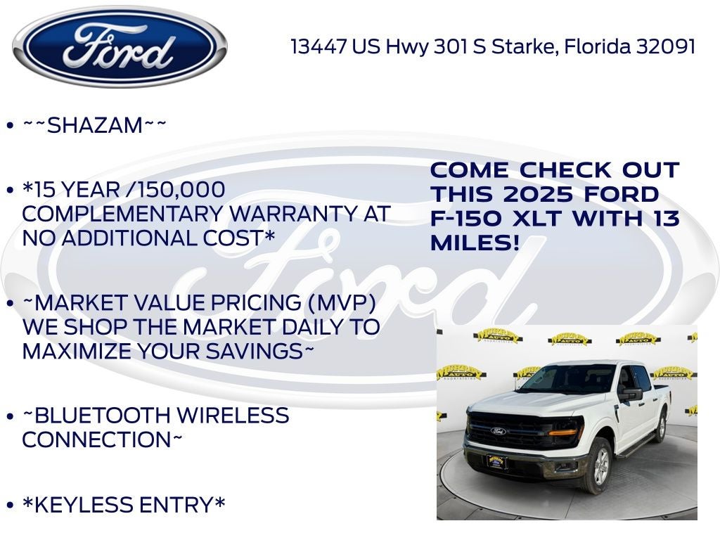 2025 Ford F-150 XLT 301A