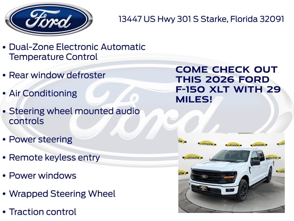 2026 Ford F-150 XLT 301A
