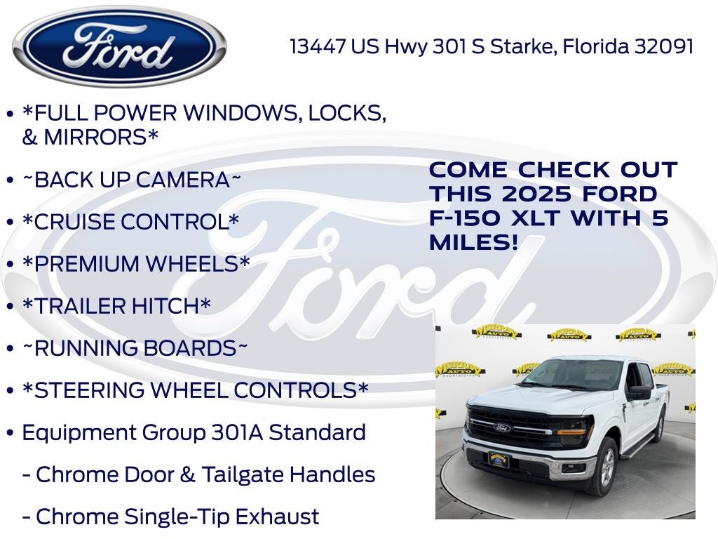 2025 Ford F-150 XLT 301A