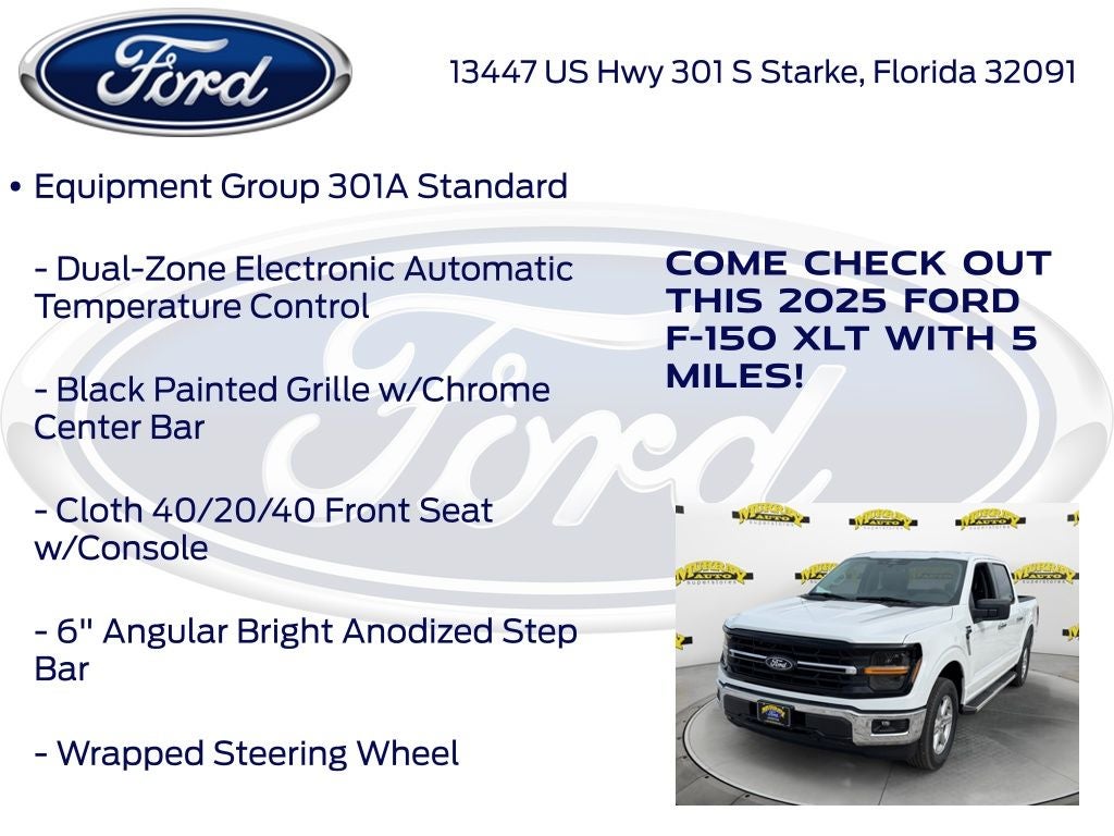 2025 Ford F-150 XLT 301A
