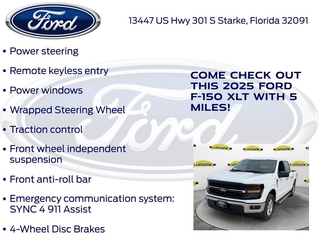 2025 Ford F-150 XLT 301A