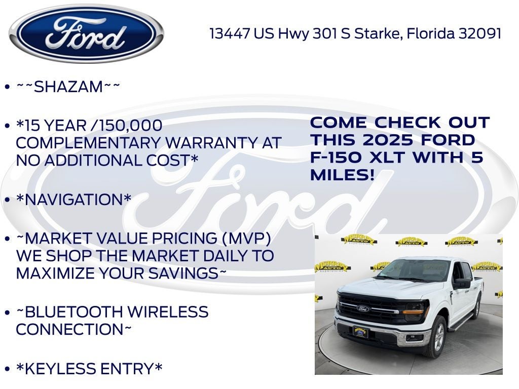 2025 Ford F-150 XLT 301A