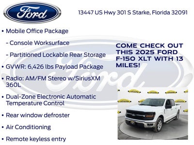 2025 Ford F-150 XLT 301A