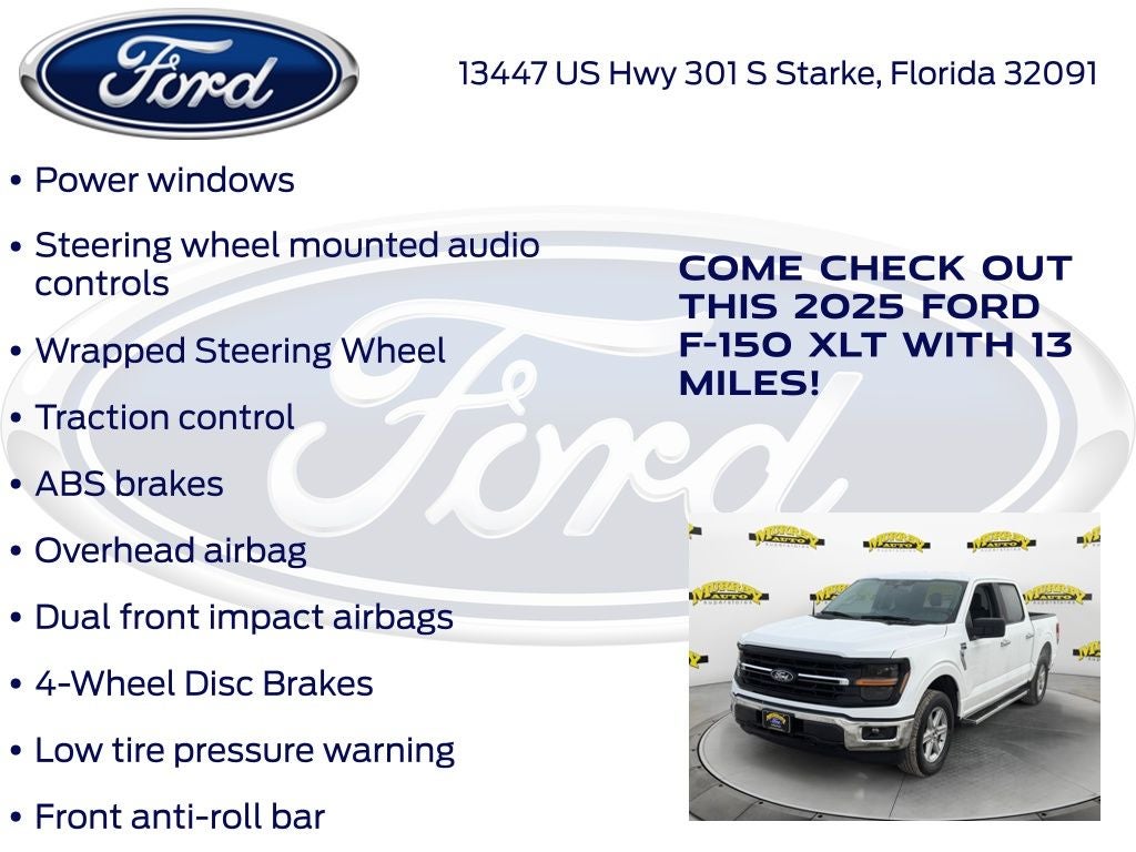 2025 Ford F-150 XLT 301A