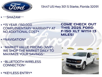 2025 Ford F-150 XLT 301A