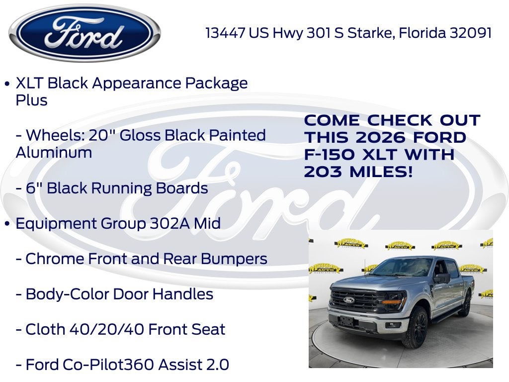 2026 Ford F-150 XLT 302A