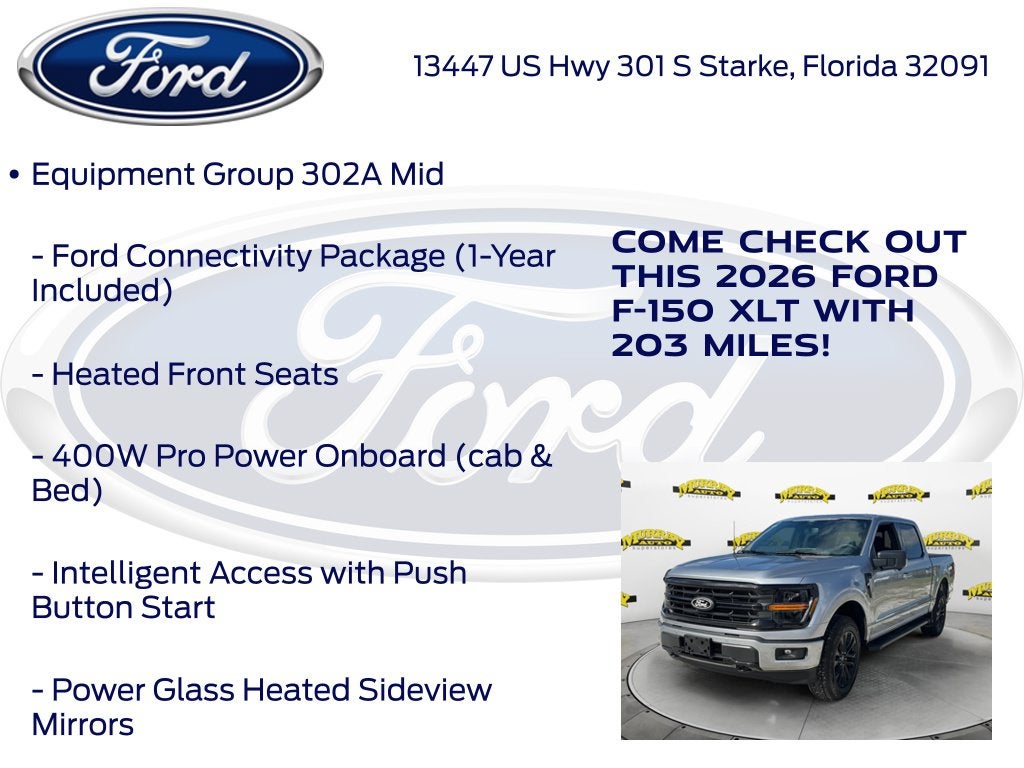 2026 Ford F-150 XLT 302A