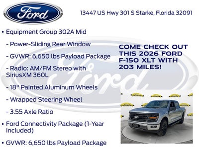 2026 Ford F-150 XLT 302A