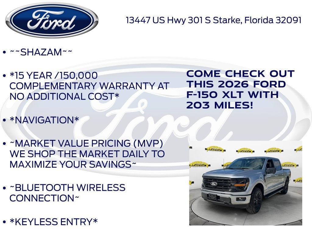 2026 Ford F-150 XLT 302A