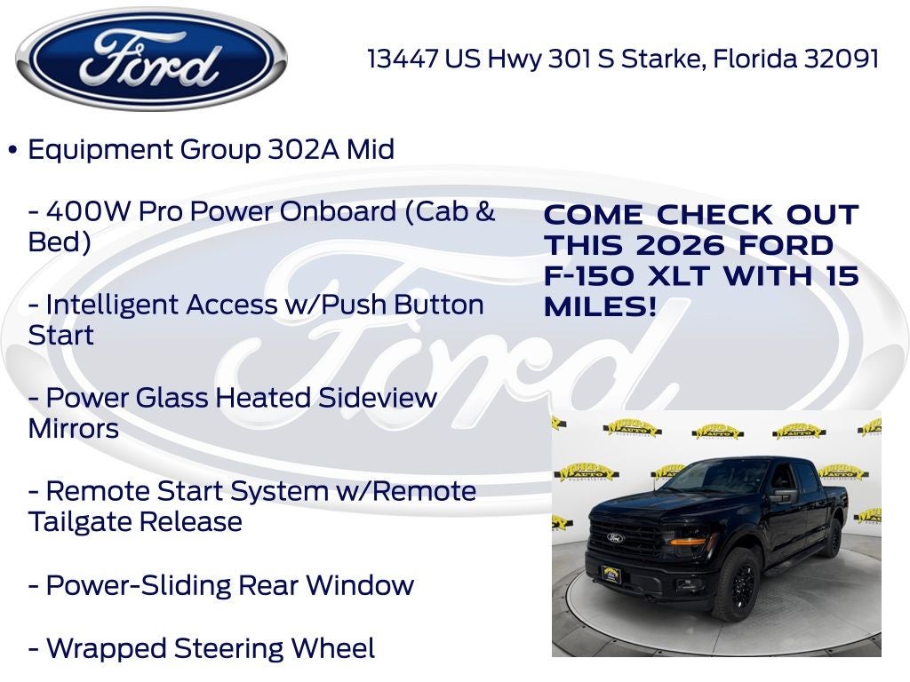 2026 Ford F-150 XLT 302A