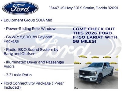 2026 Ford F-150 Lariat 501A