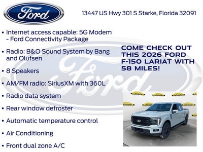 2026 Ford F-150 Lariat 501A