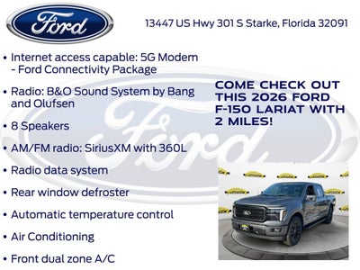 2026 Ford F-150 Lariat 501A