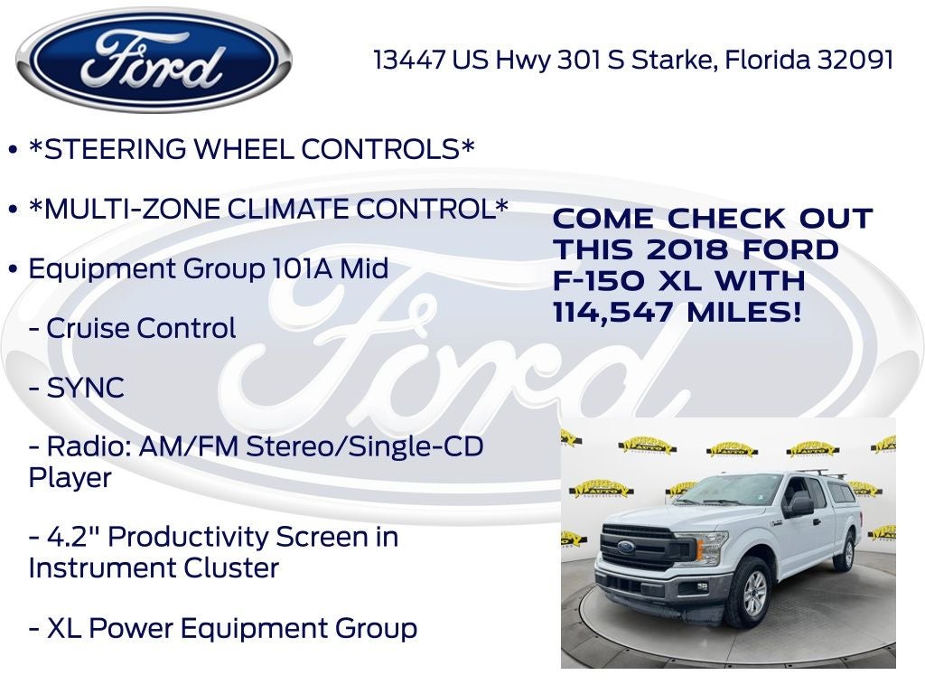 2018 Ford F-150 XL