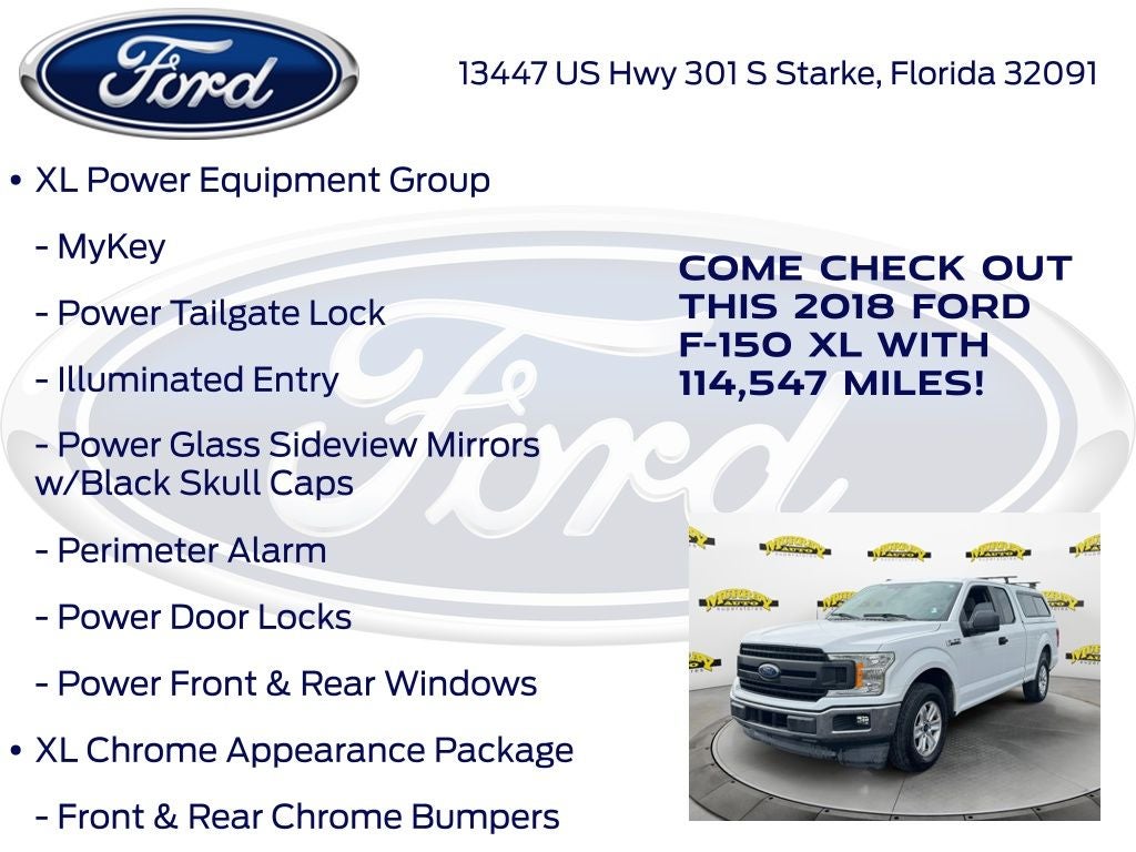 2018 Ford F-150 XL