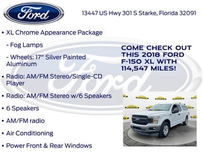 2018 Ford F-150 XL