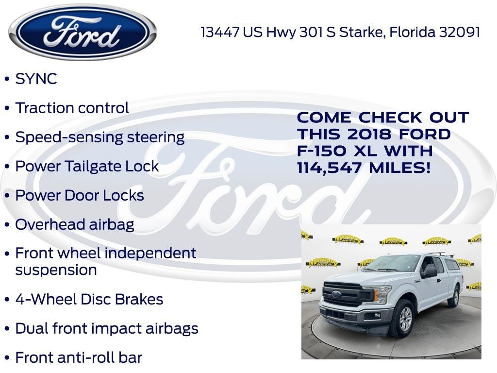 2018 Ford F-150 XL