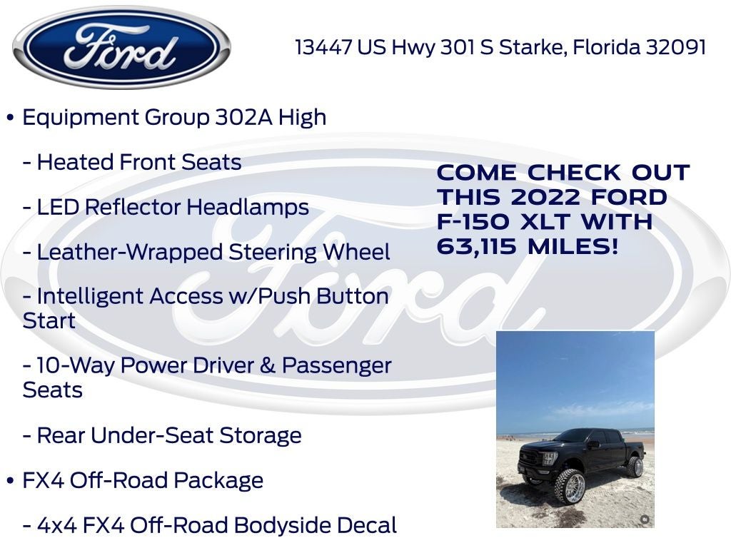 2022 Ford F-150 XLT