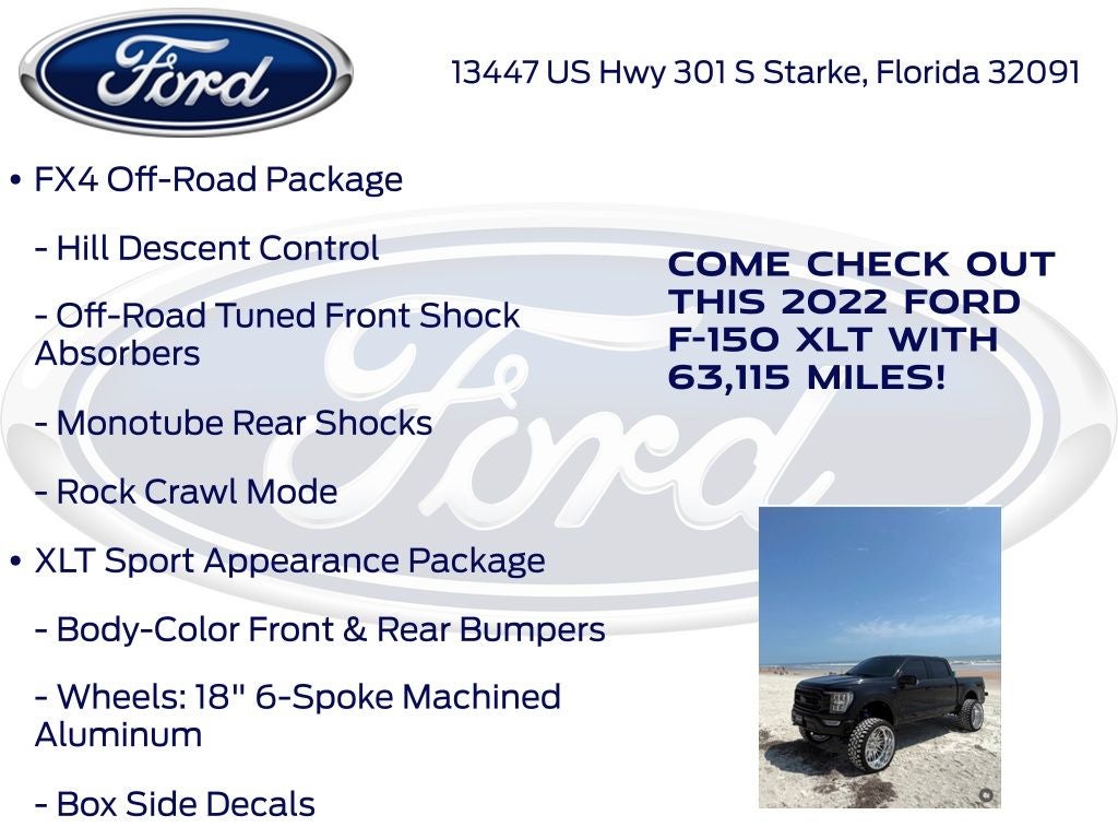 2022 Ford F-150 XLT